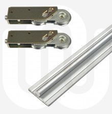 All Round Patio Track & High to Low Line Patio Rollers